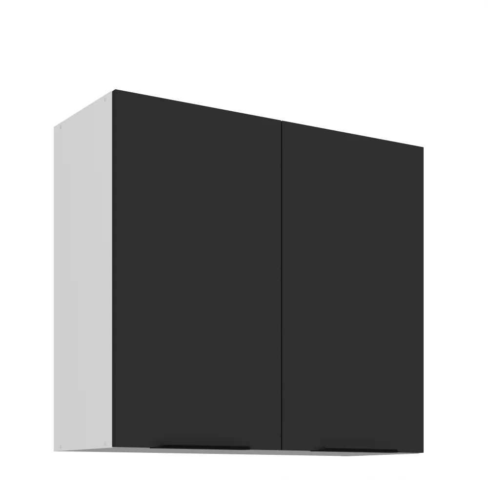 Virtuves skapis Aria Black 80 G-72 2F
