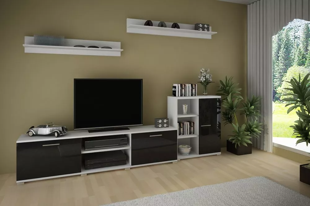 Sekcija Figo C Korpusa krāsa: balts, · 210 × 38 cm