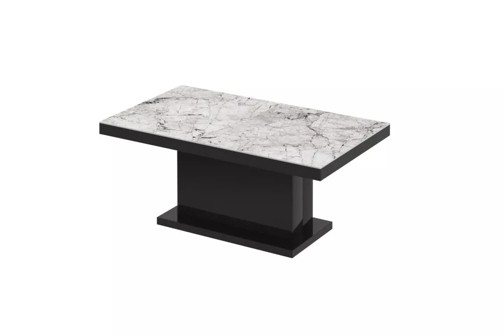 Žurnālgalds Matera Lux Gloss Korpusa krāsa: balts akmens, · 120 × 70 × 50 cm