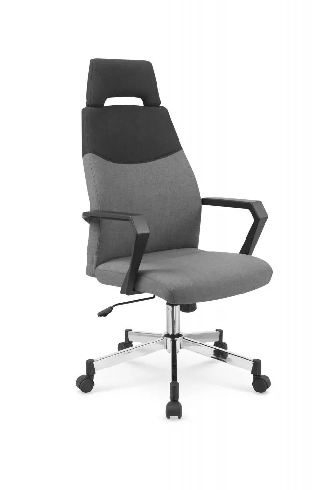 Datorkrēsls Olaf Comfort · Pelēks + melns · 58 × 59 × 113 cm