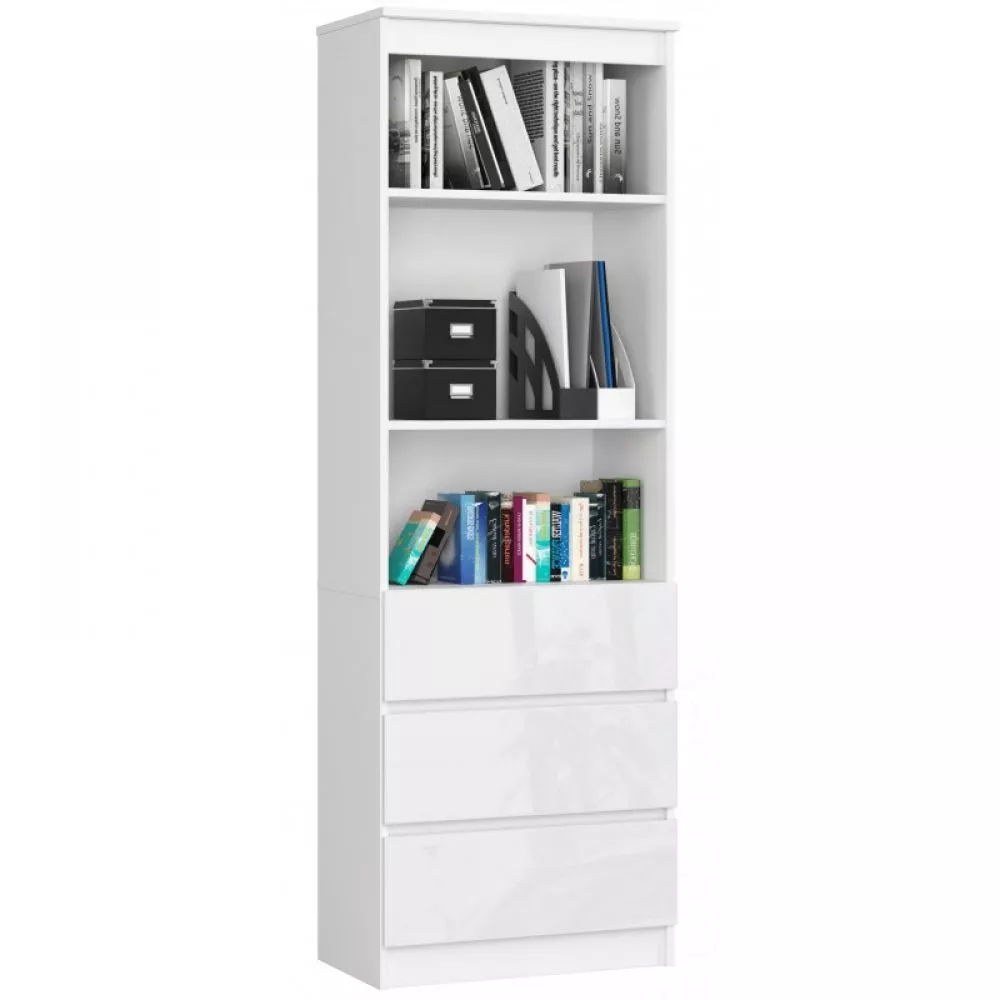 Plaukts R60 3S2P Gloss · 60 × 180 × 35 cm