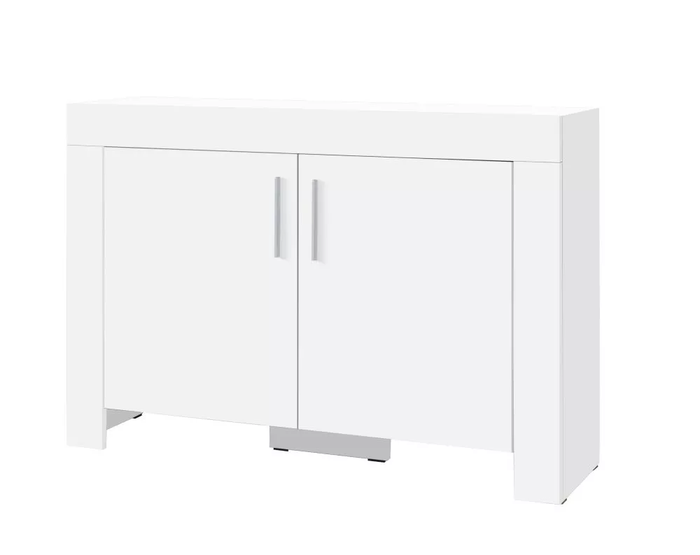 Kumode Cezar 12 · Balts · 120 × 42 × 85 cm