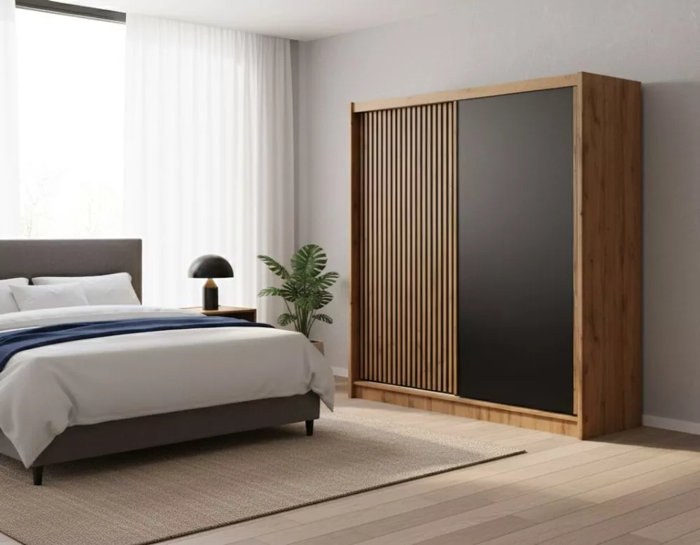 Skapis London · 203 × 60.5 × 215 cm