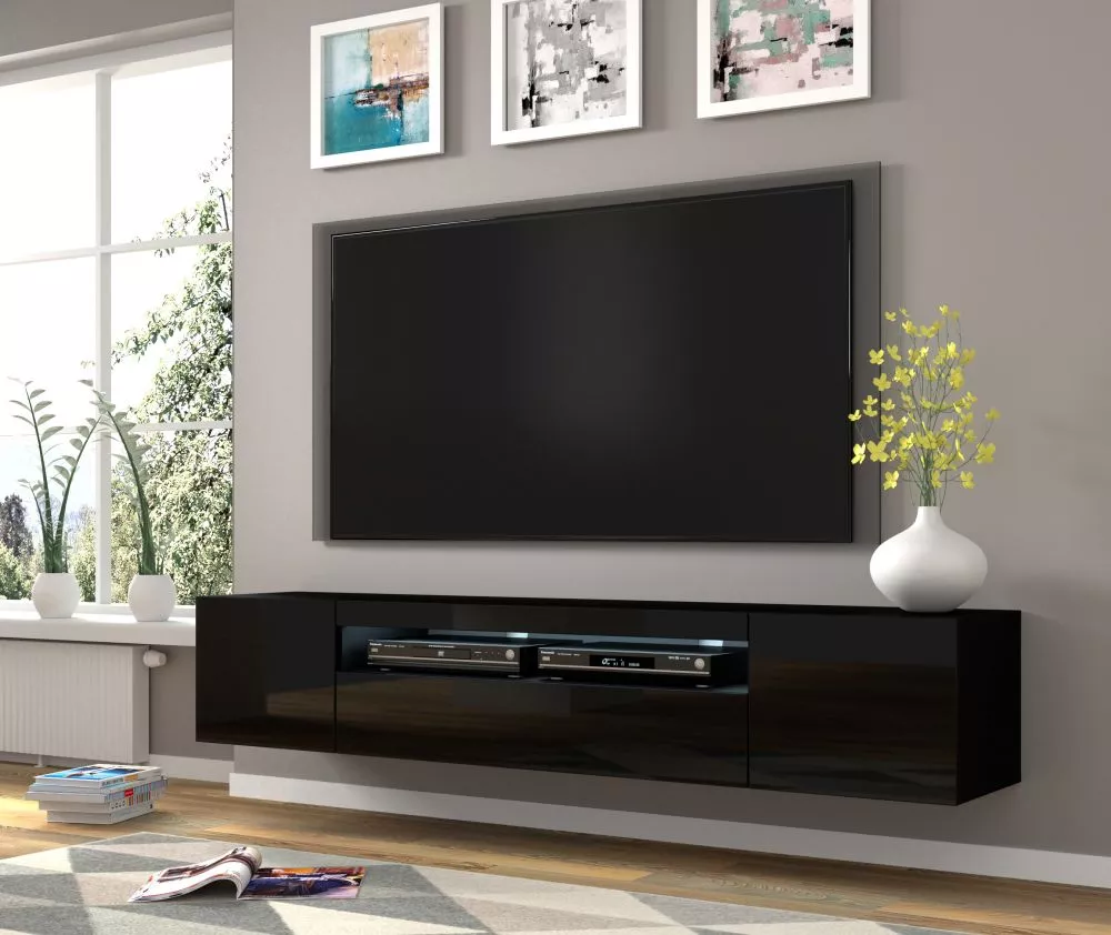 TV tumba Aura 200 ar LED · 200 × 37 × 36 cm