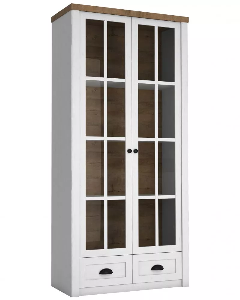 Sekcija Prowansja W2S Korpusa krāsa: balināta priede, · 90 × 43 × 198 cm