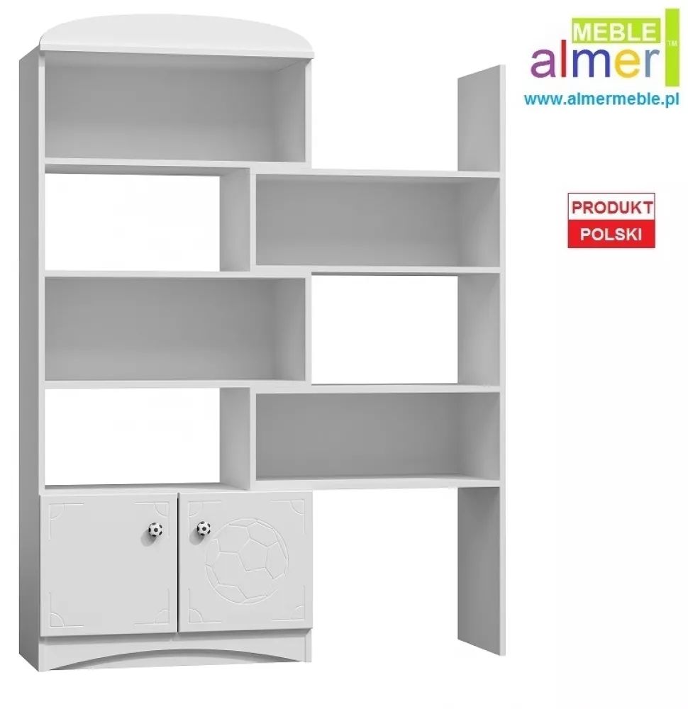 Plaukts Team 37 Maksimālais platums: 140 cm, · Balts · 80 × 192 × 40 cm