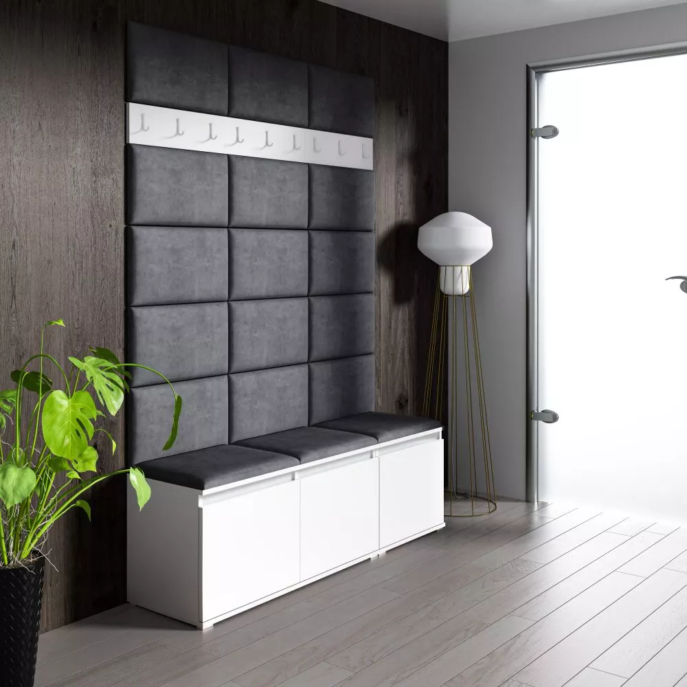 Apavu plaukts Emi 6 Trinity Korpusa krāsa: balts, · 150 × 214.5 × 40 cm