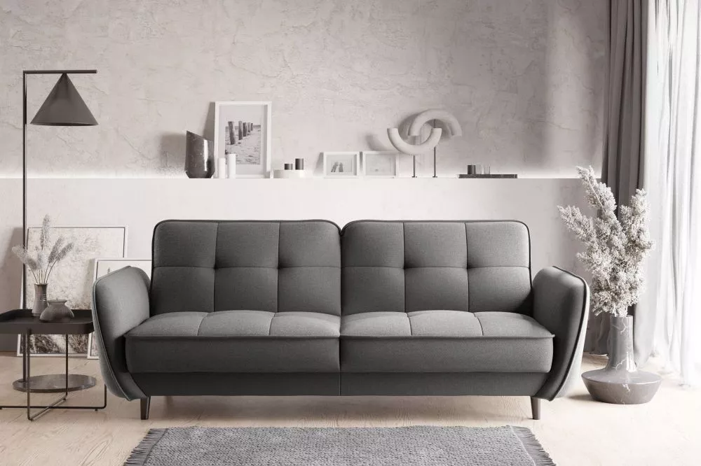 Dīvāns Bellis Comfort Standard · Tumši pelēks · 90 × 220 × 83 cm
