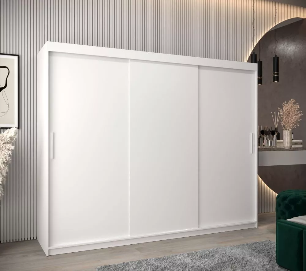 Skapis Tokyo · Balts · 250 × 62 × 200 cm