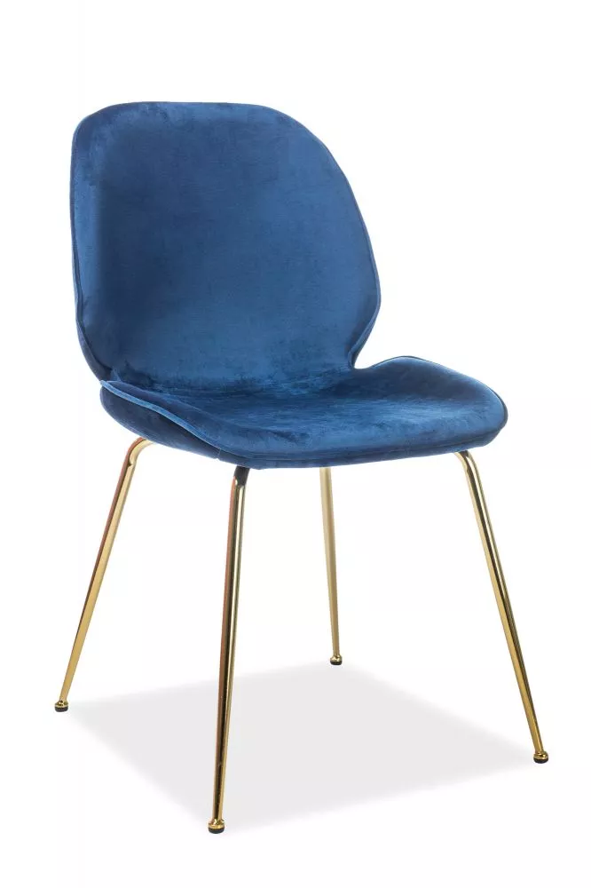 Krēsls Adrien Velvet · Zils · 87 × 50 × 42 cm