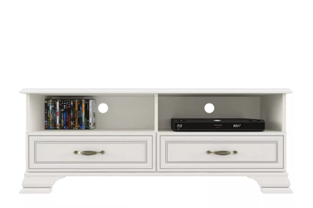 TV tumba Vetica 27 · Krēma · 130 × 37 × 50.5 cm