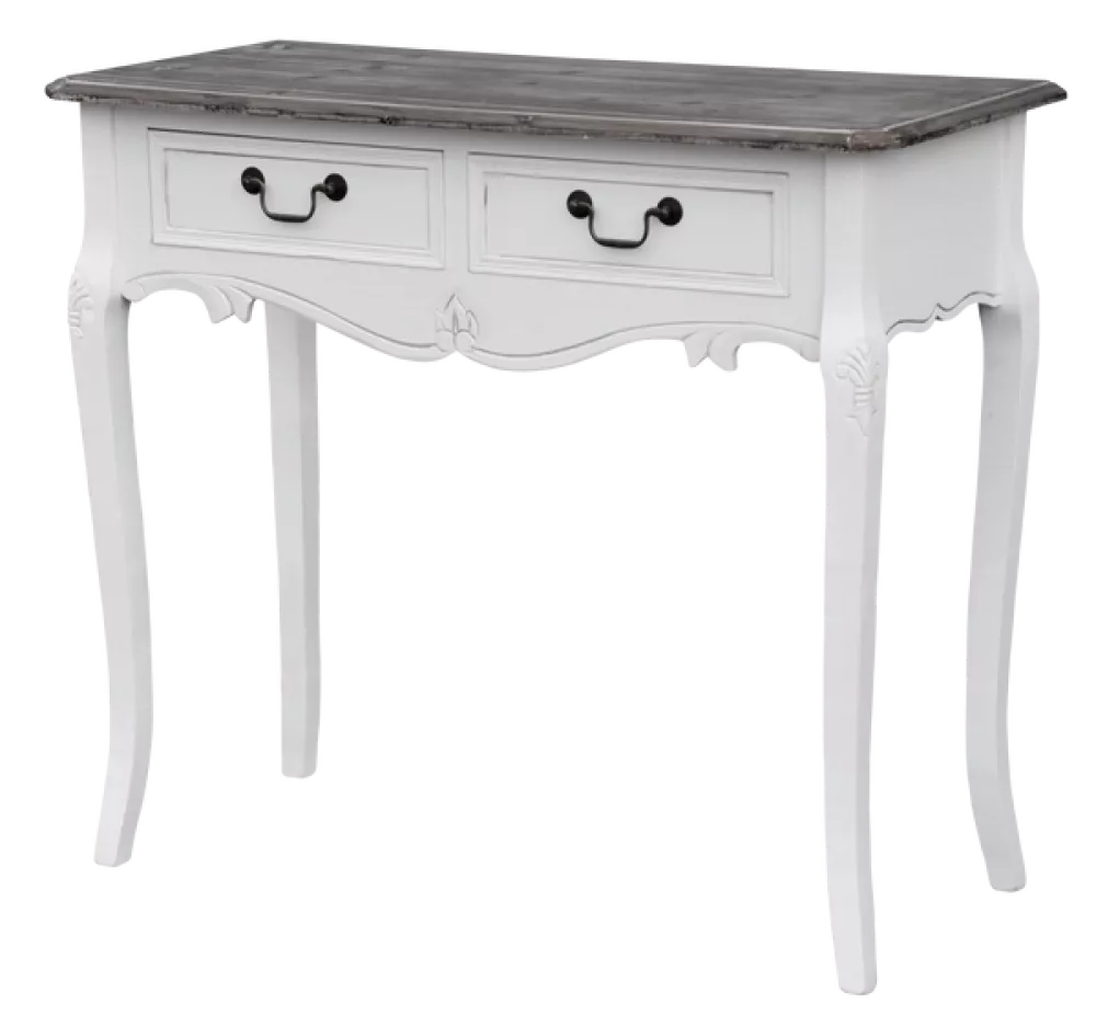 Kosmētikas galds Rimini White RI016 · 90 × 78 × 40 cm