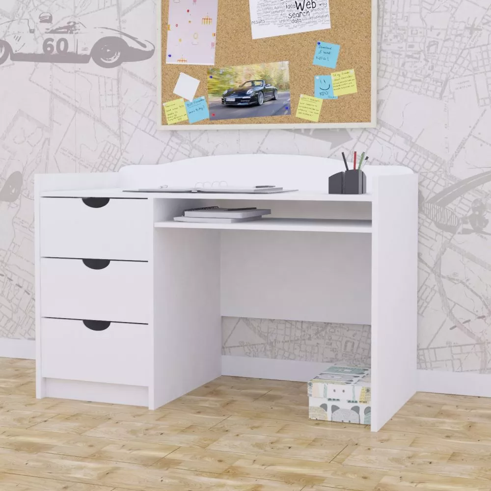 Bērnu rakstāmgalds Classic B05 Maksimālais augstums: 89 cm, · 125 × 75 × 60 cm
