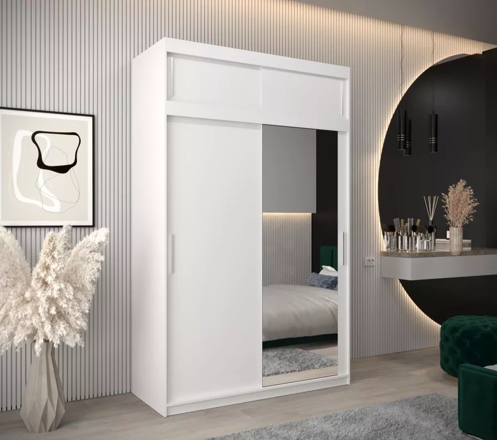 Skapis Tokyo 2 Plus · Balts · 150 × 62 × 240 cm