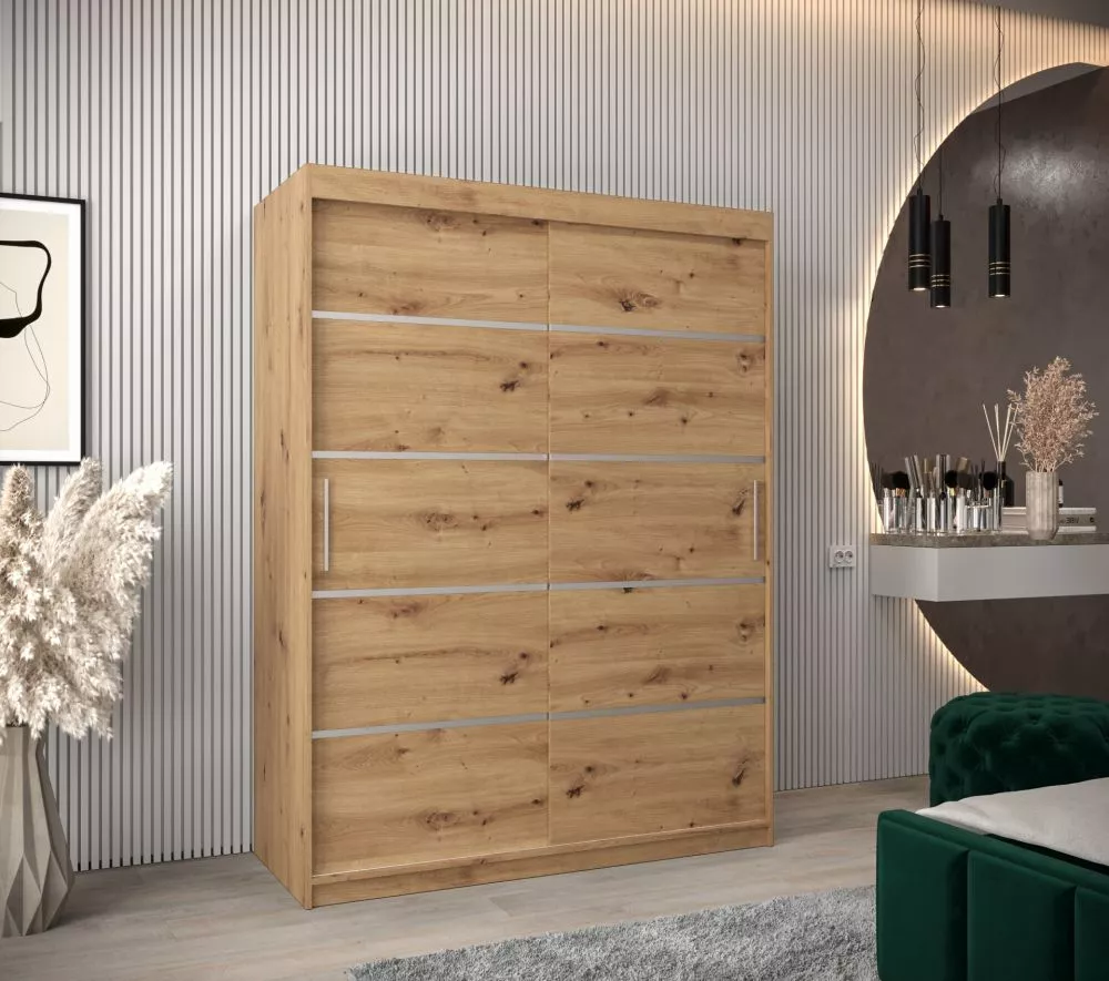 Skapis Verona 1 · Ozols artisan · 150 × 62 × 200 cm