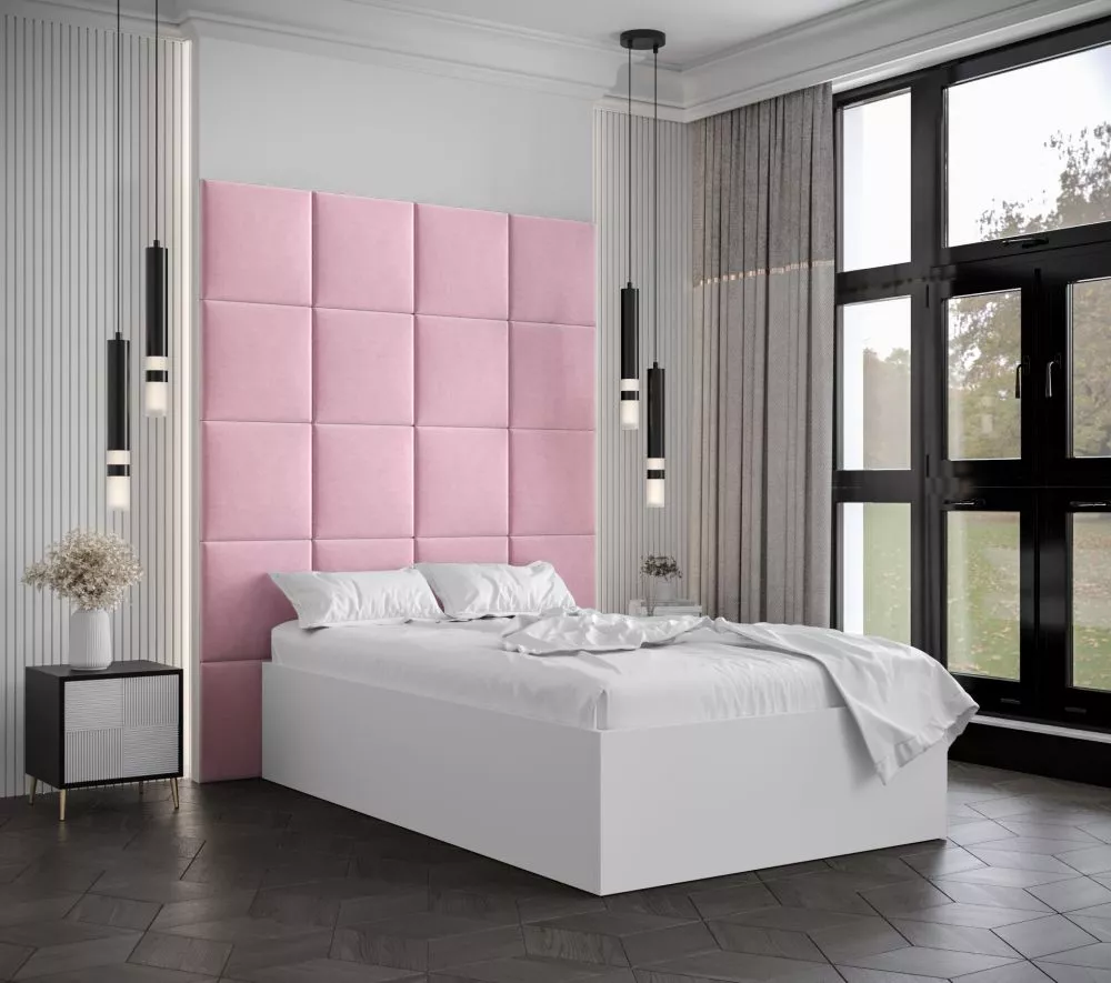 Gulta Bella 3 ar stelāžu Guļamvietas platums: 120 cm, Korpusa krāsa: balts, Guļamvietas garums: 200 cm, stelāžas tips: k