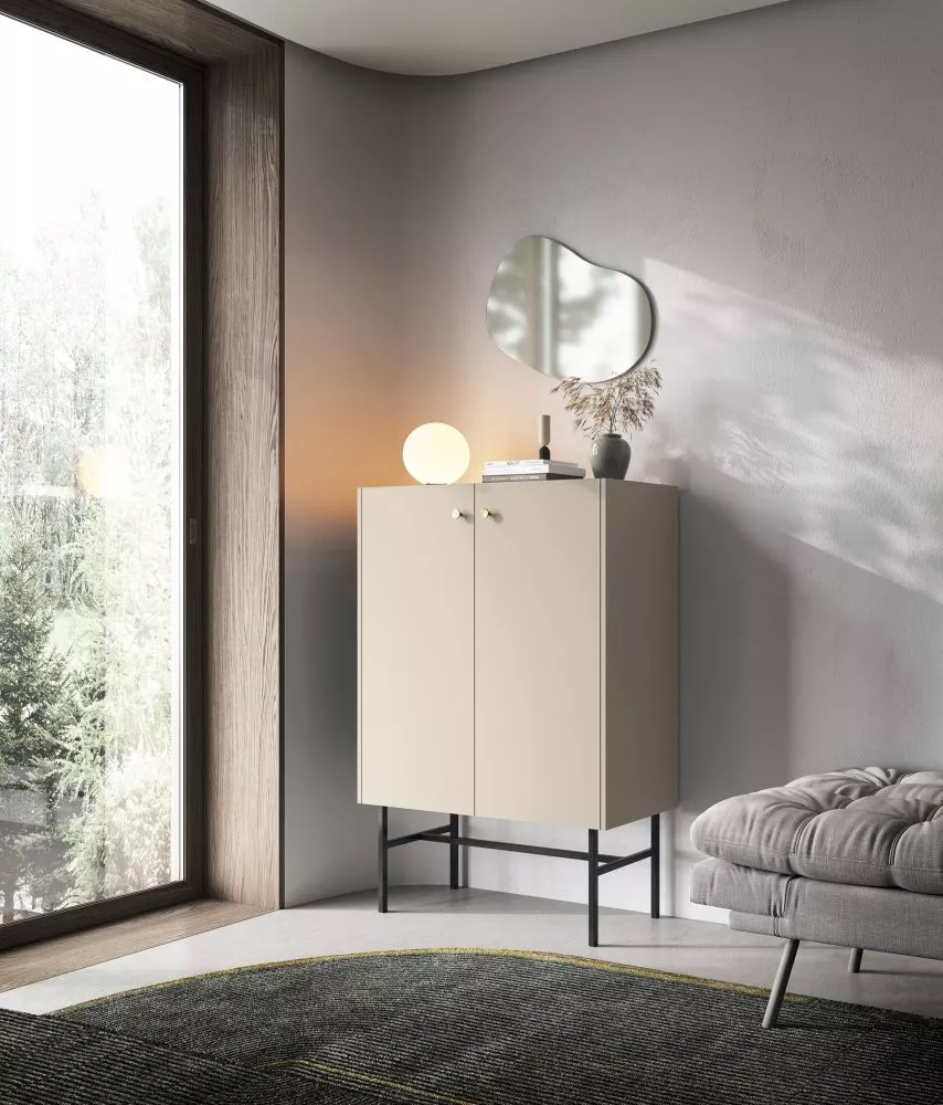 Kumode Diva W2D · Bēšs · 93.2 × 39 × 131.7 cm