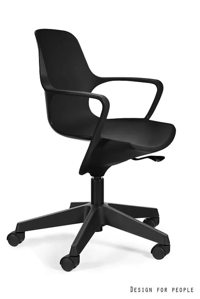 Datorkrēsls Pogo Sēdvietas platums: 35.5 cm, · Melns · 44.5 × 67 × 84.5 cm