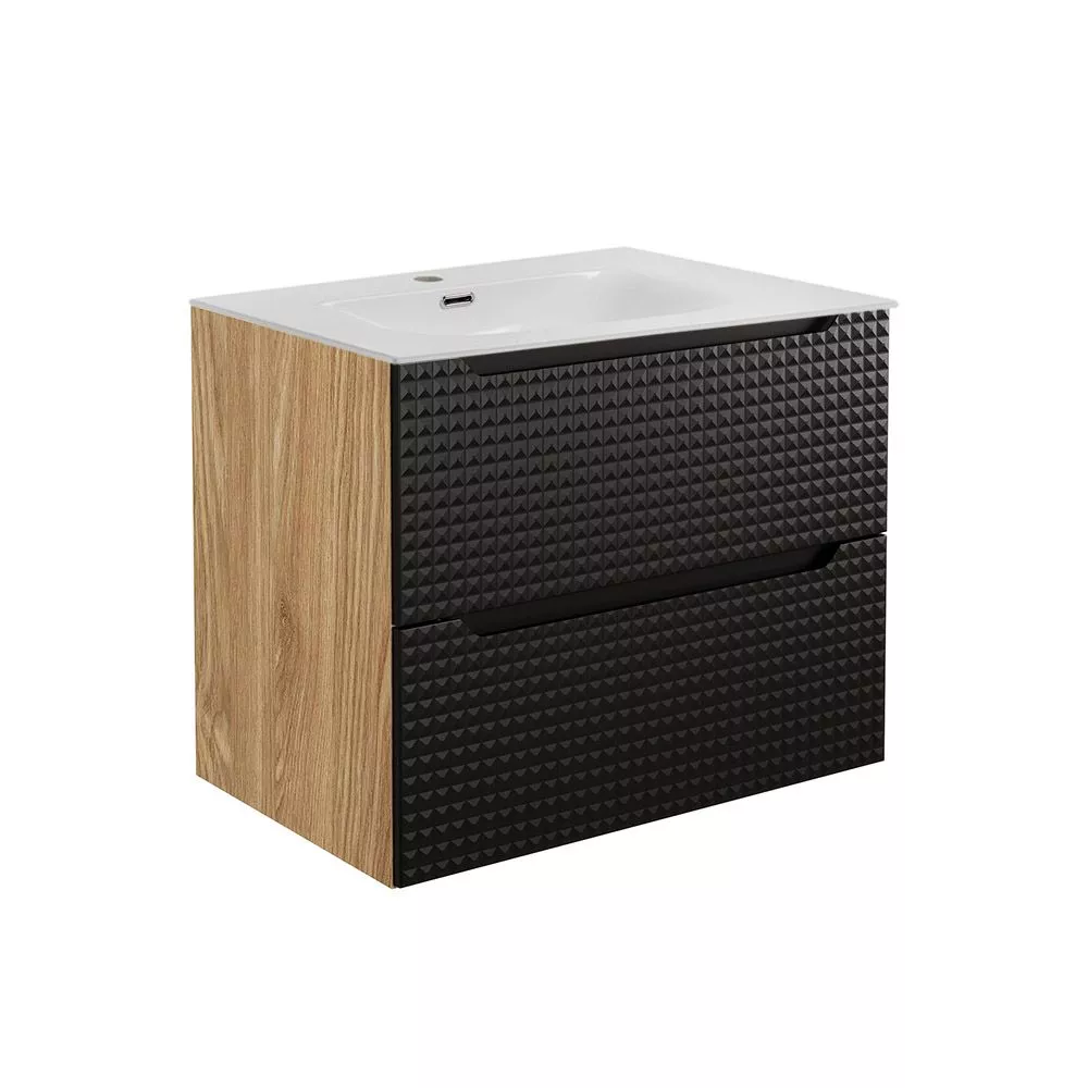 Vannas istabas skapītis Luxor 82-2S Sky · 70 × 57 × 44 cm