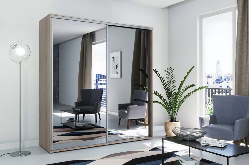 Skapis Modern A1 · Sonoma · 230 × 62 × 215 cm