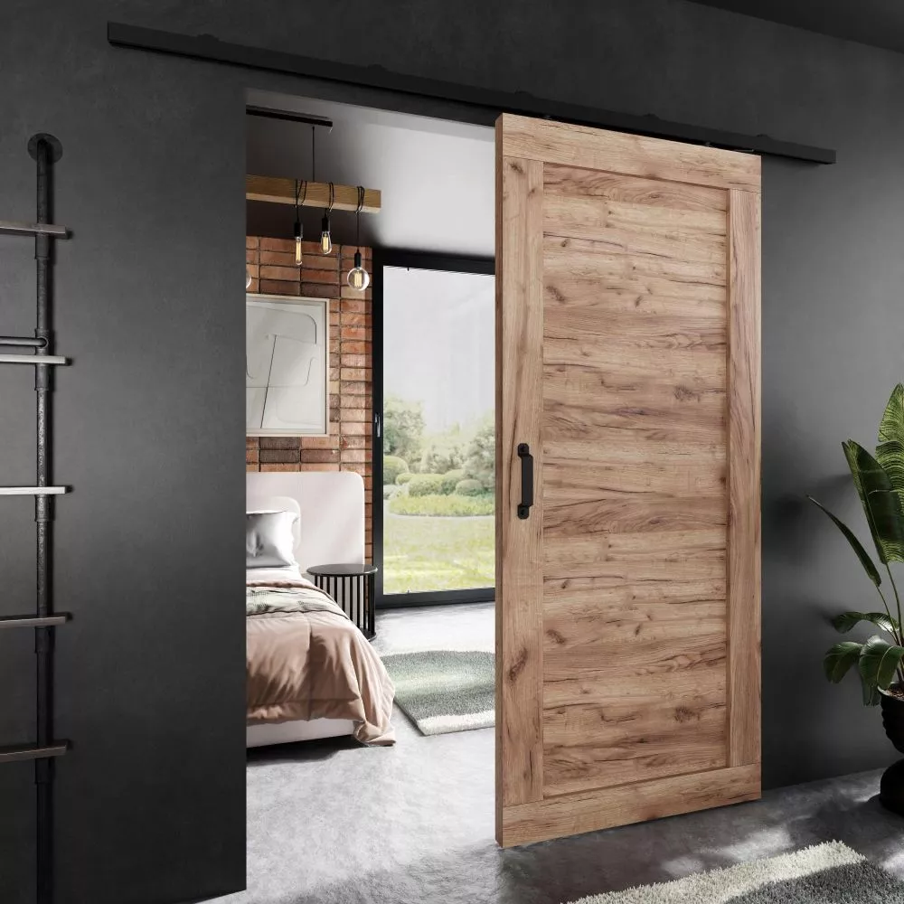 Bīdāmās durvis Adio HS45-1 · Ozols craft zelts · 86 × 205 cm