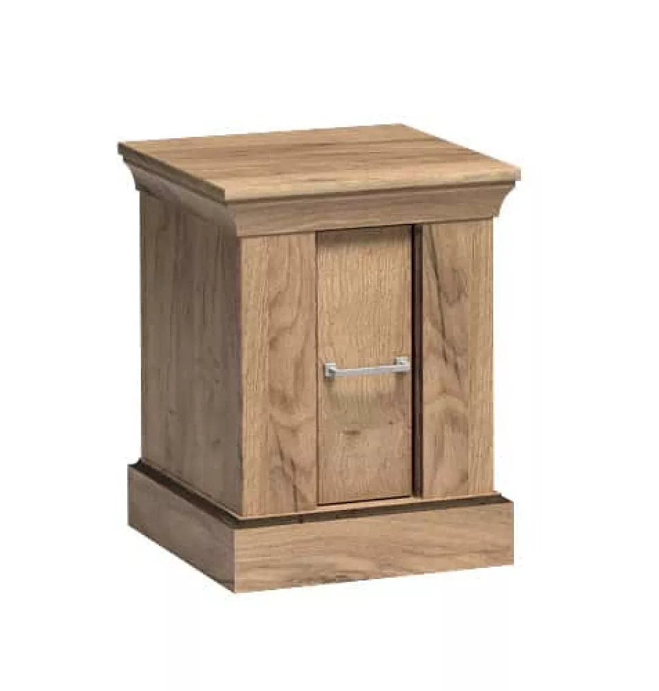 Naktsgaldiņš Antica A7 · Ozols craft zelts · 38.5 × 37 × 50 cm