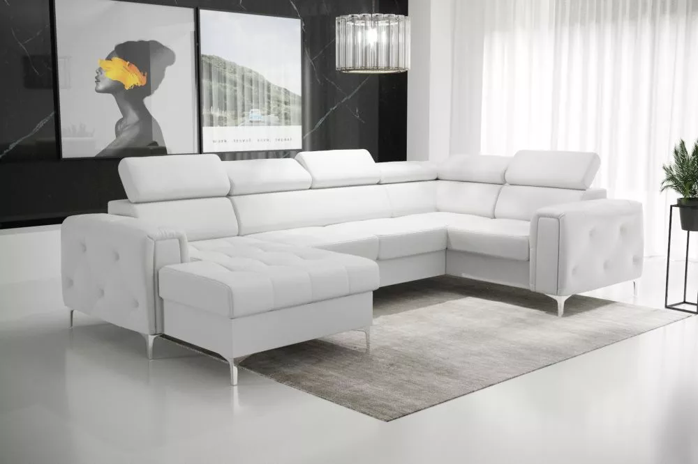 Dīvāns Orion Max 3 standard · Balts · 183 × 320 × 78 cm