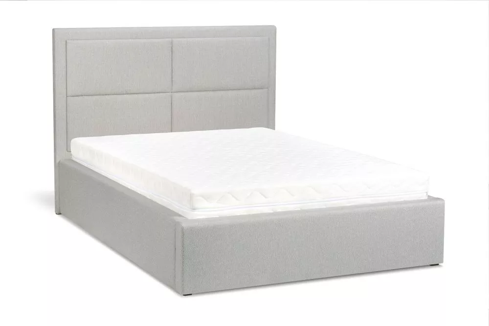 Gulta Violetta standard ar stelāžu Guļamvietas platums: 180 cm, Guļamvietas garums: 200 cm, stelāžas tips: koka, · Gaiši
