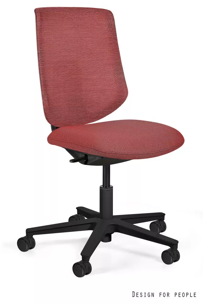 Datorkrēsls Lapis Korpusa krāsa: melns, Elementu krāsa: rozā, Sēdvietas platums: 44 cm, · 46 × 63 × 87 cm