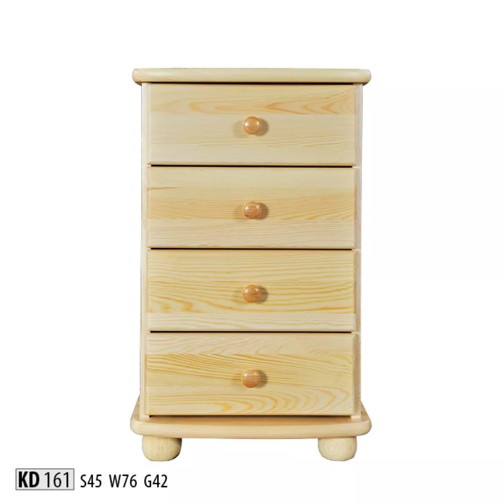 Kumode KD 161 · Priede · 45 × 42 × 76 cm