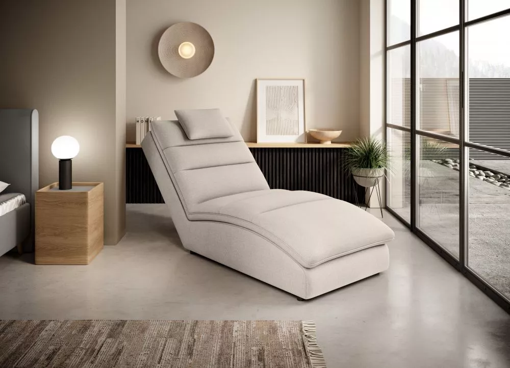Mīksts krēsls Taco Standard Sēdvietas dziļums: 117 cm, · Gaišais krēms · 85 × 170 × 95 cm