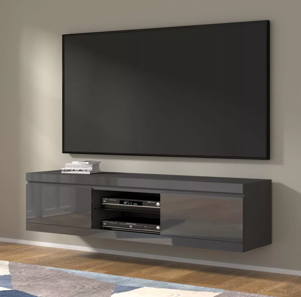 TV tumba Net Classic · Pelēks · 180 × 40 × 46 cm