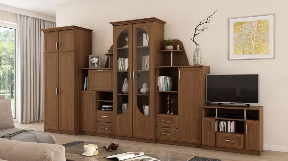 Sekcija Texas + SZ + RTV · Ķirsis · 400 × 50 × 205 cm