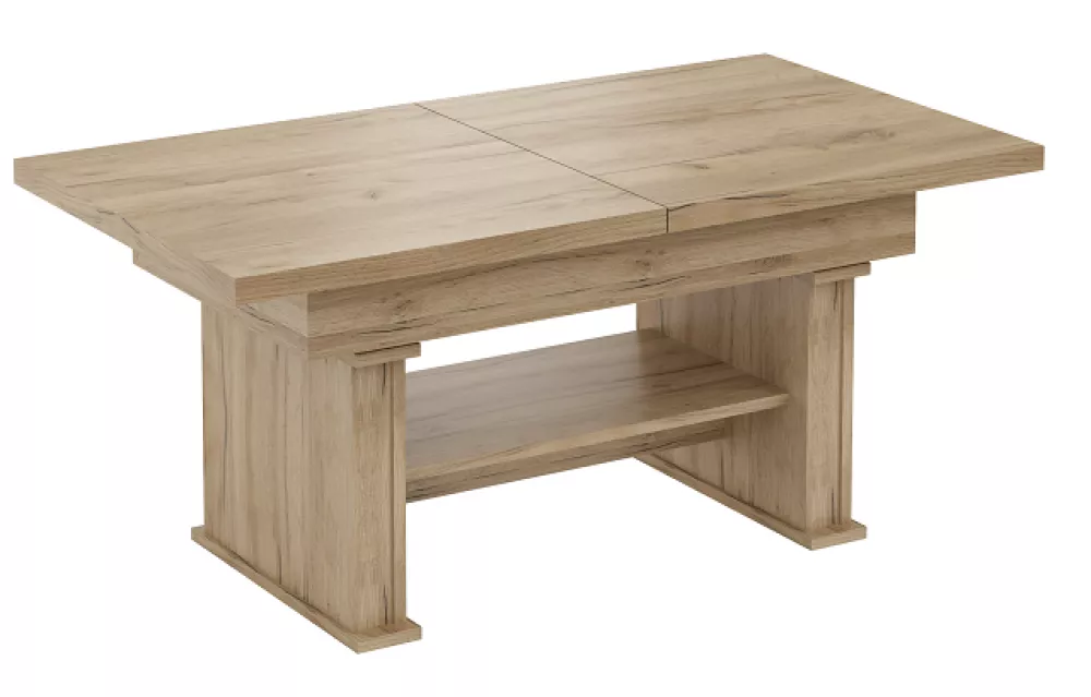 Žurnālgalds L16 Korpusa krāsa: ozols craft zelts, · 130 × 80 × 60 cm