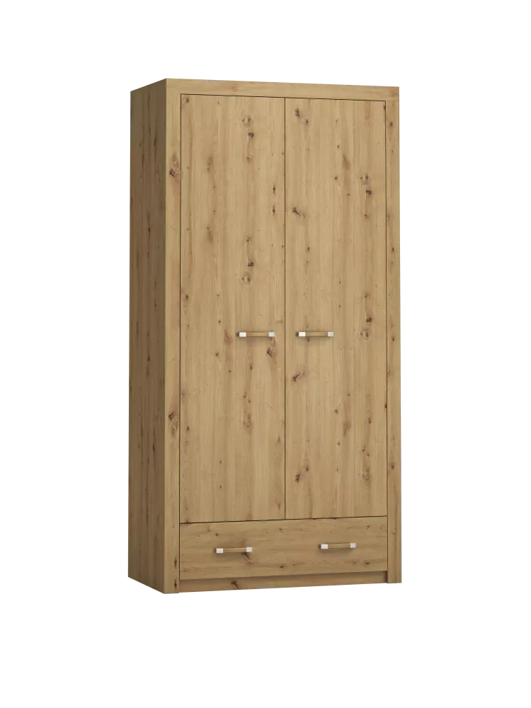 Skapis Megan MG-S100 · Ozols artisan · 100 × 54 × 202 cm