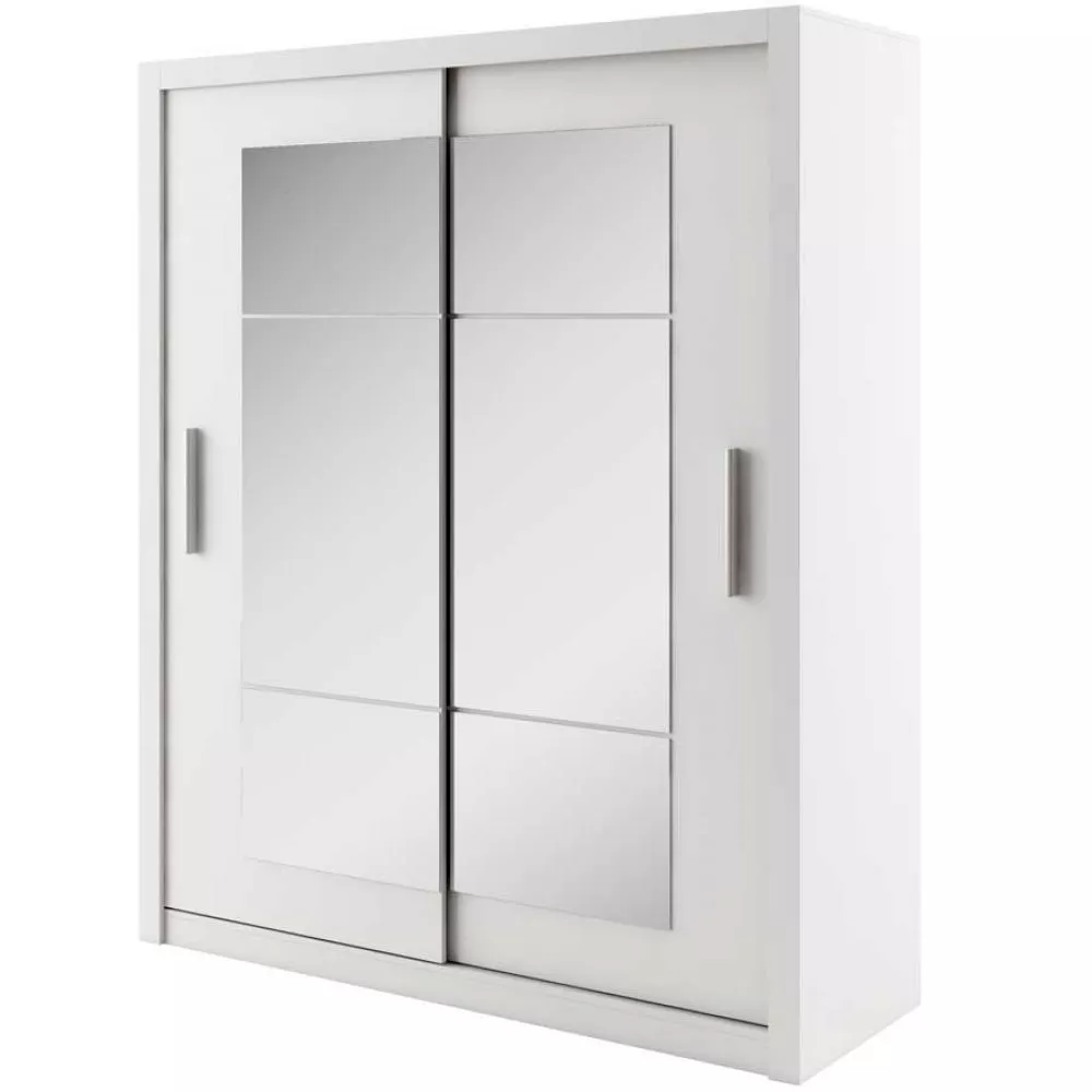 Skapis Idea ID-02 · Balts · 180 × 60 × 215 cm