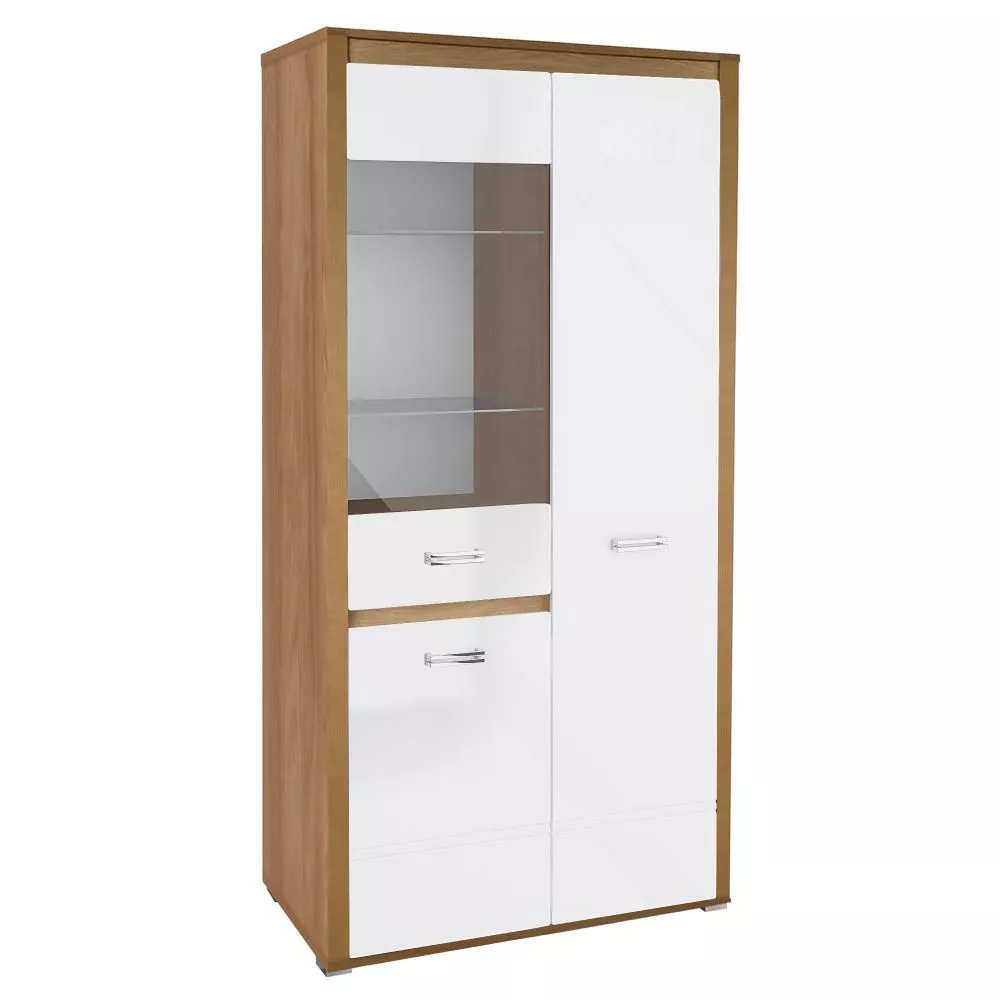 Sekcija Grand GR09 ar LED Korpusa krāsa: ozols hikora, · 100 × 41 × 196 cm