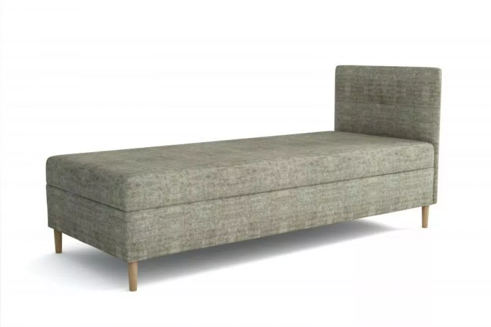 Dīvāns Enzo Classic standard Atvēršanas puse: labā, · Brūns · 82 × 204 × 112 cm