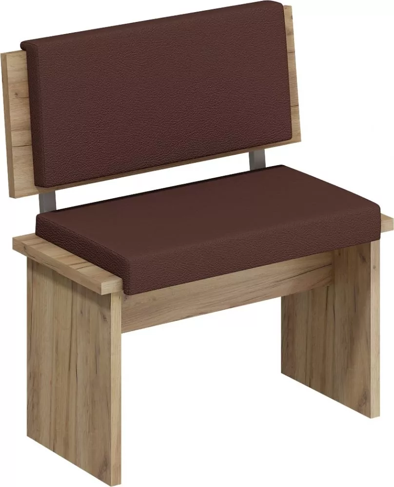 Krēsls Bond BON 02 zelta ozols · Brūns · 75 × 43 × 83 cm