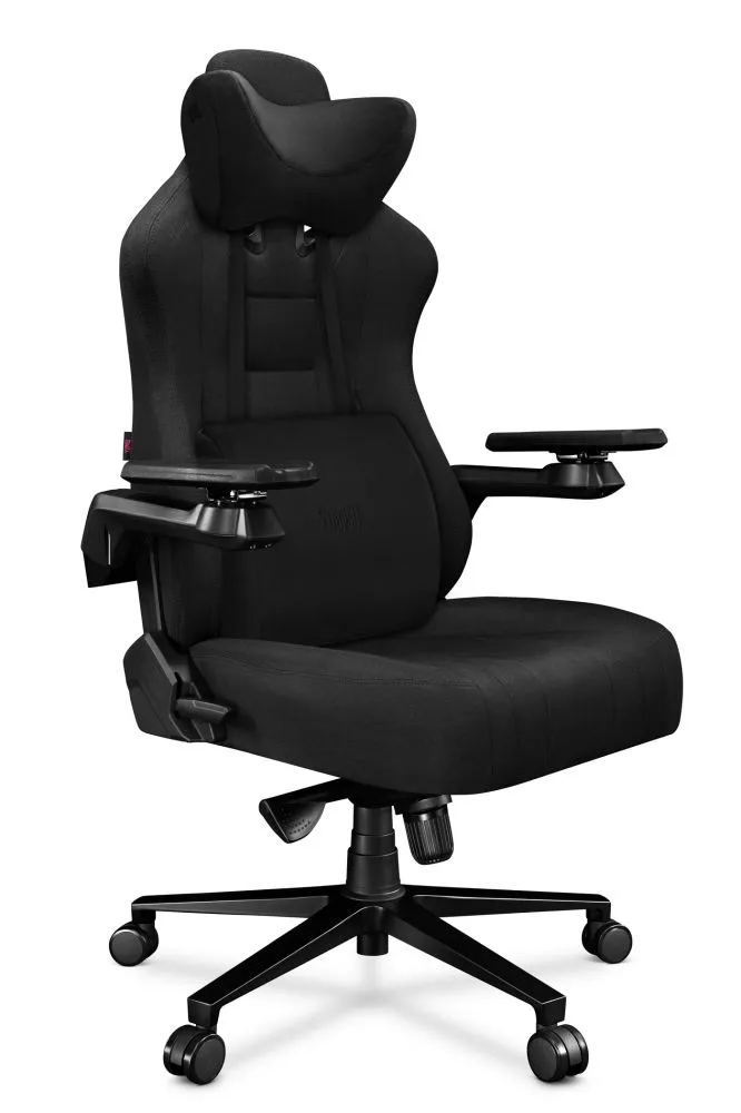 Datorkrēsls Yumisu 2049 Sēdvietas platums: 55 cm, · Melns · 70 × 70 × 136 cm