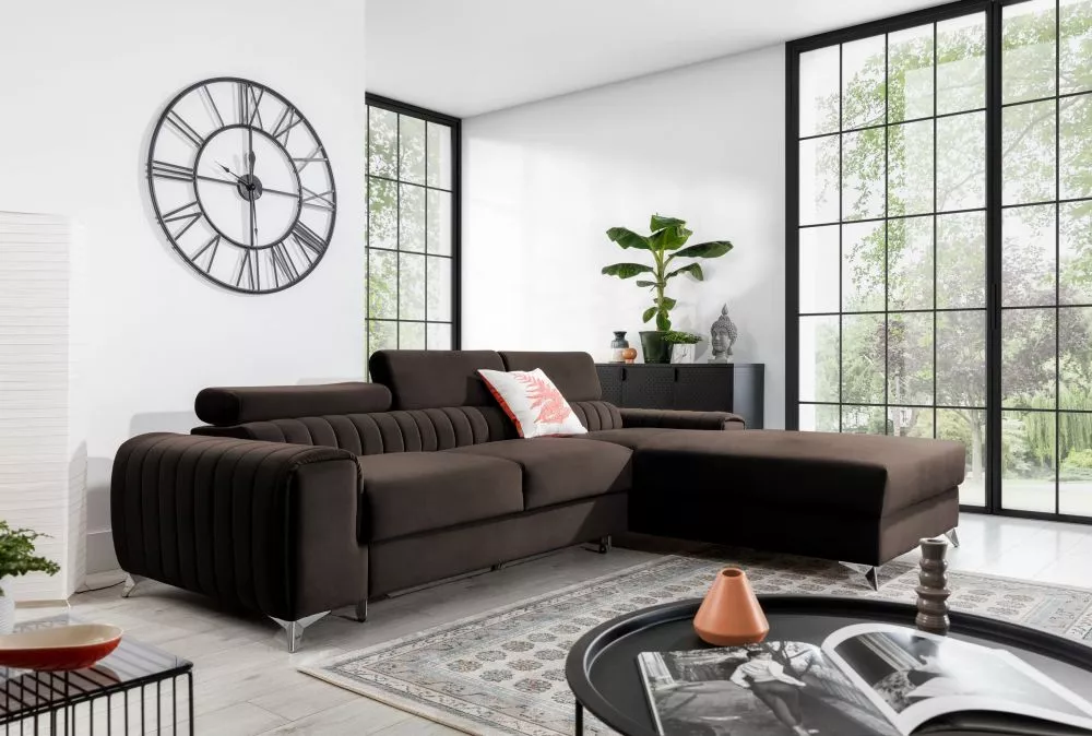 Dīvāns Grayson Relax Standard · Brūns · 205 × 275 × 98 cm