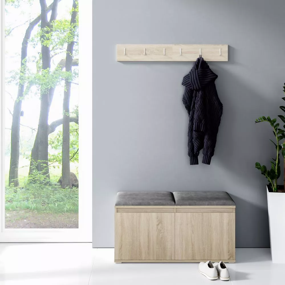 Apavu plaukts Emi 5 Trinity Korpusa krāsa: sonoma, · 100 × 40 cm