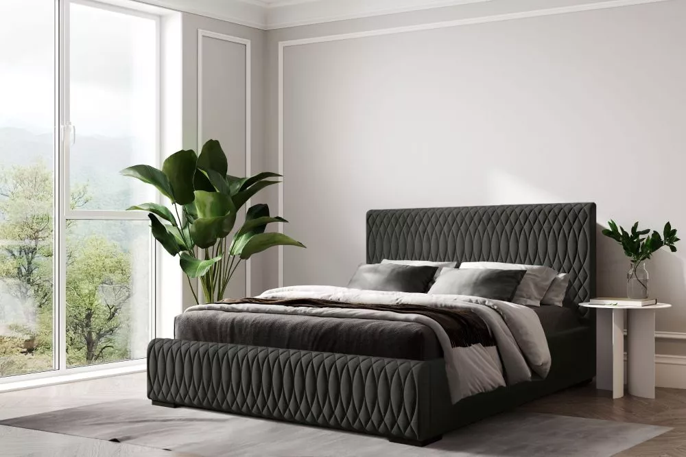 Gulta Venezia Premium Standard ar stelāžu Guļamvietas platums: 180 cm, Guļamvietas garums: 200 cm, stelāžas tips: koka, 