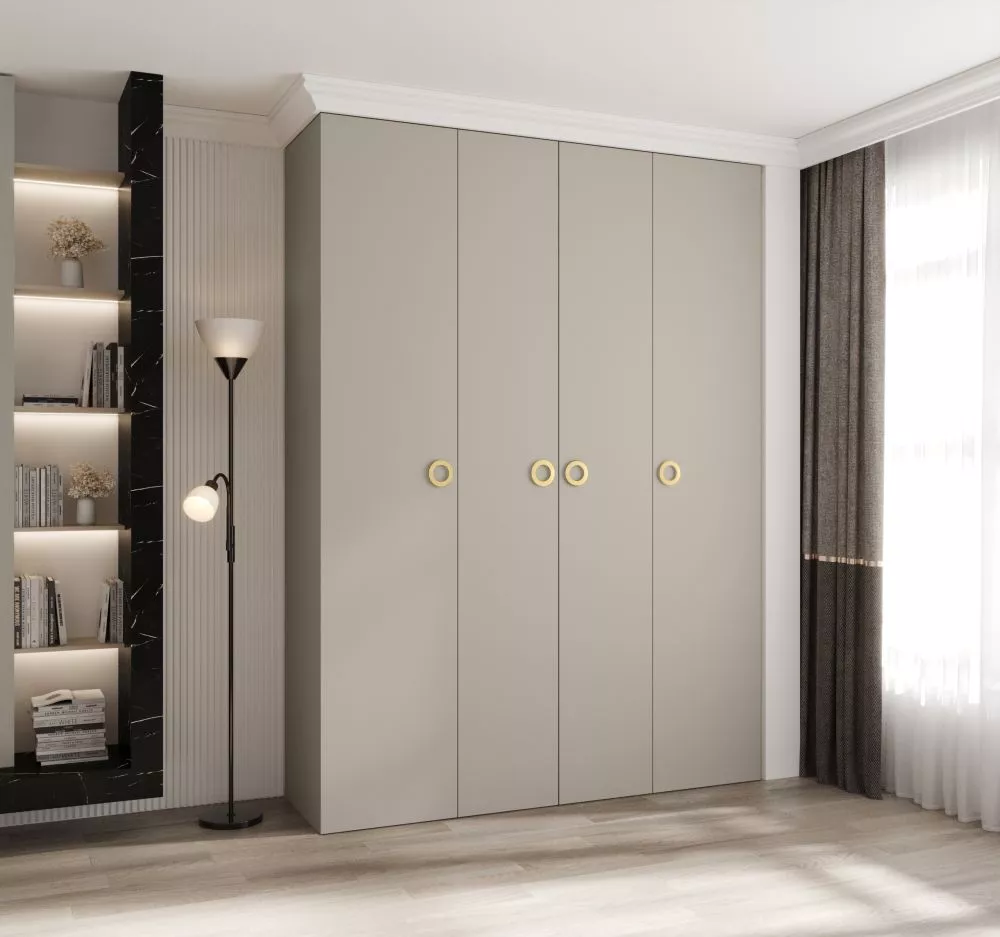 Skapis Como 1 · Kašmira · 180 × 50 × 245.5 cm