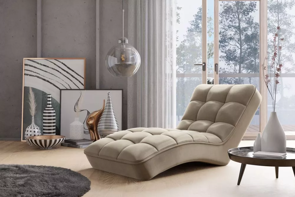 Mīksts krēsls Loren Premium Standard · Gaiši brūns · 85 × 170 × 116 cm