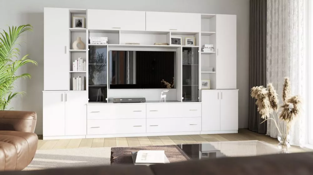Sekcija Modena M Korpusa krāsa: balts, · 320 × 220 cm