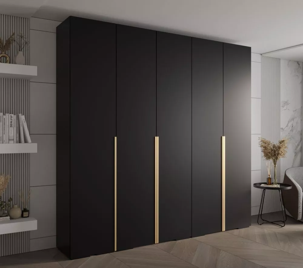 Skapis Inova 1 · Melna · 250 × 47 × 236.7 cm