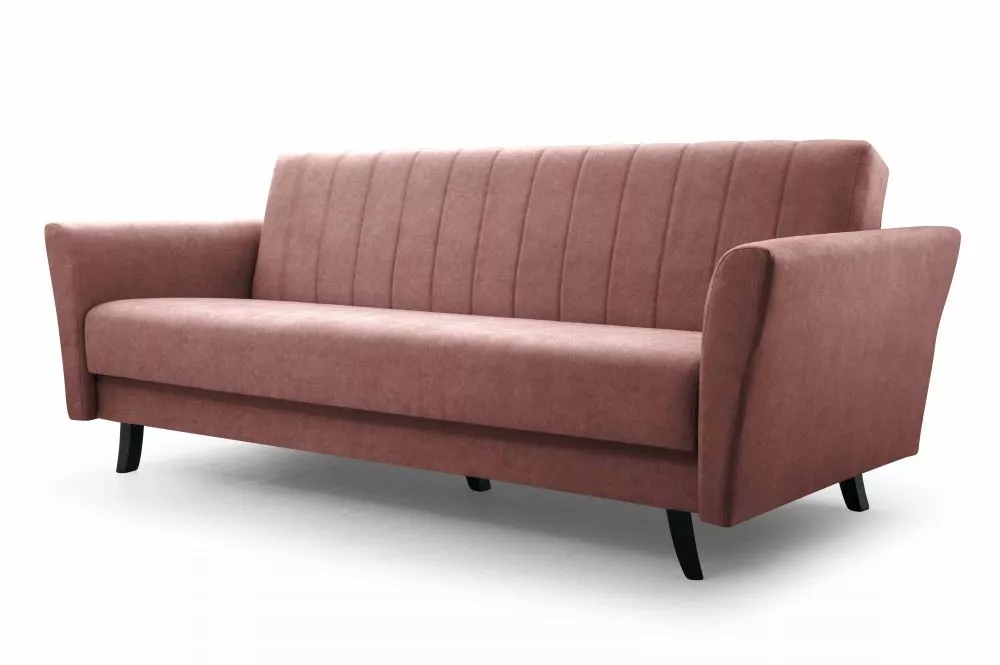 Dīvāns Linea Sofa Standard · Rozā · 93 × 227 × 90 cm