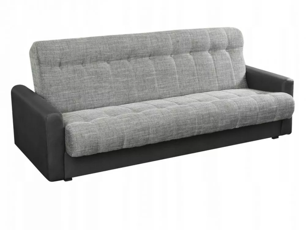 Dīvāns Marcin Classic standard · Gaiši pelēks + tumši pelēks · 85 × 210 × 90 cm