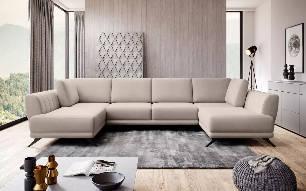 Dīvāns Larco Premium Standard · Krēma · 191 × 362 × 90 cm